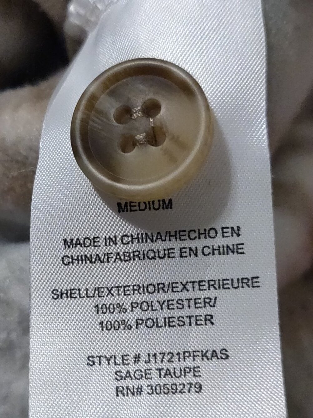 Altar'd State Plaid Shacket Sage & Taupe MEDIUM NEW WITH TAGS - Picture 3 of 6